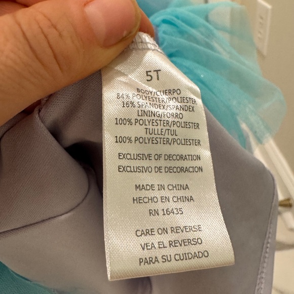 Disney The Little Mermaid tutu character dress - 5T - Picture 6 of 6